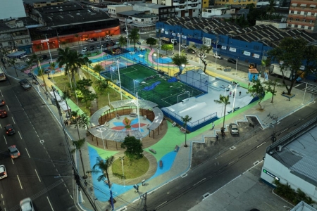 PRAÇA HUMAITÁ É INAUGURADA COM FESTA, LAZER E MUITO SABOR