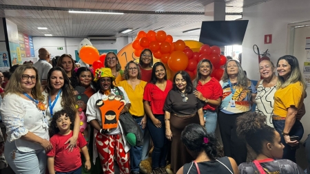 MAIO LARANJA TEM INÍCIO EM DUQUE DE CAXIAS COM AÇÕES DE CONSCIENTIZAÇÃO NO HOSPITAL INFANTIL ISMÉLIA DA SILVEIRA