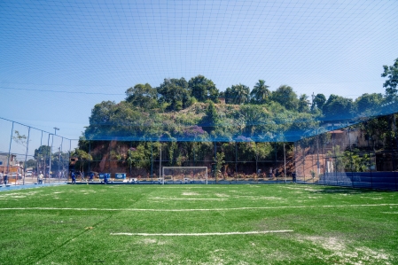 PREFEITURA INAUGURA COMPLEXO ESPORTIVO DO CACARECO COM MUITA FESTA DA POPULAÇÃO